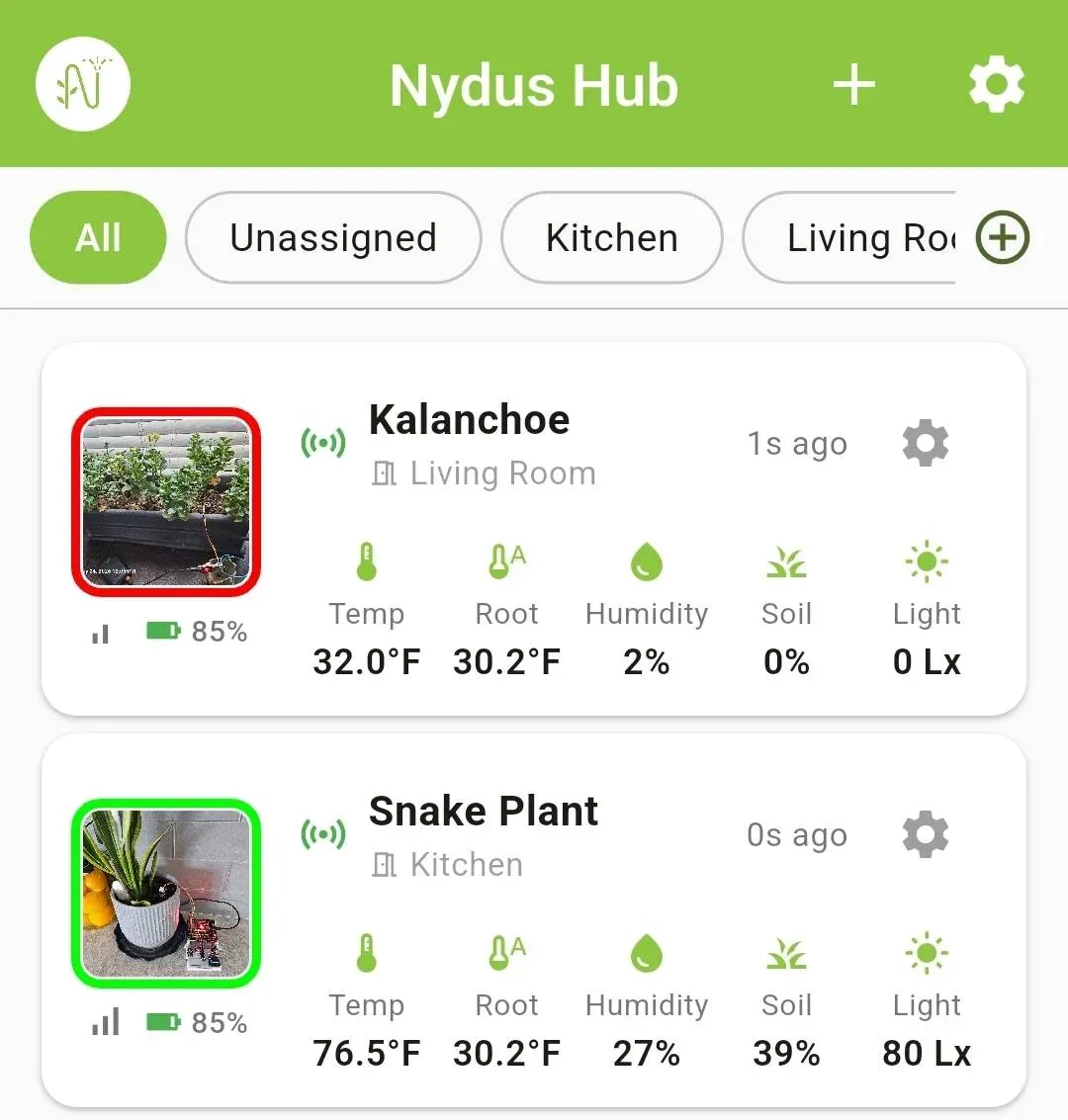 LeafLink app dashboard